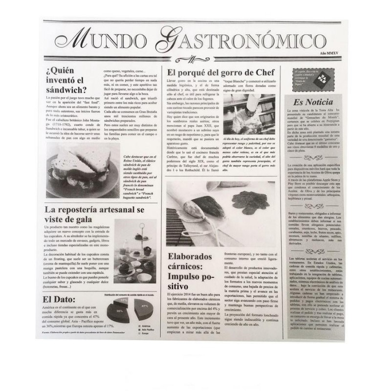 Papel parafinado 500 uds.