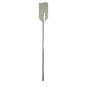Paleta de acero inox.
