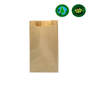 Bolsas kraft 16x30+6
